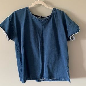 Lou&Grey Cropped Jean Top